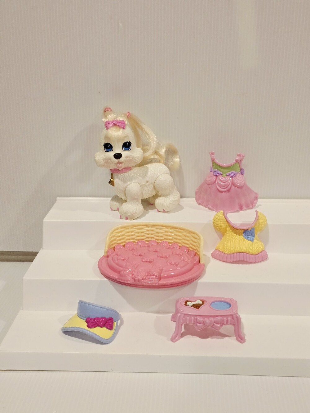 Fishe Price Snap 'n Style Pets Dog Shih Tsu Ginger Puppy Set